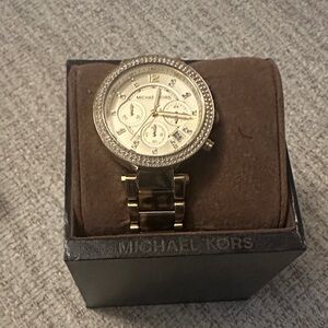 Michael Kors Radiant Gold Tone Timepiece